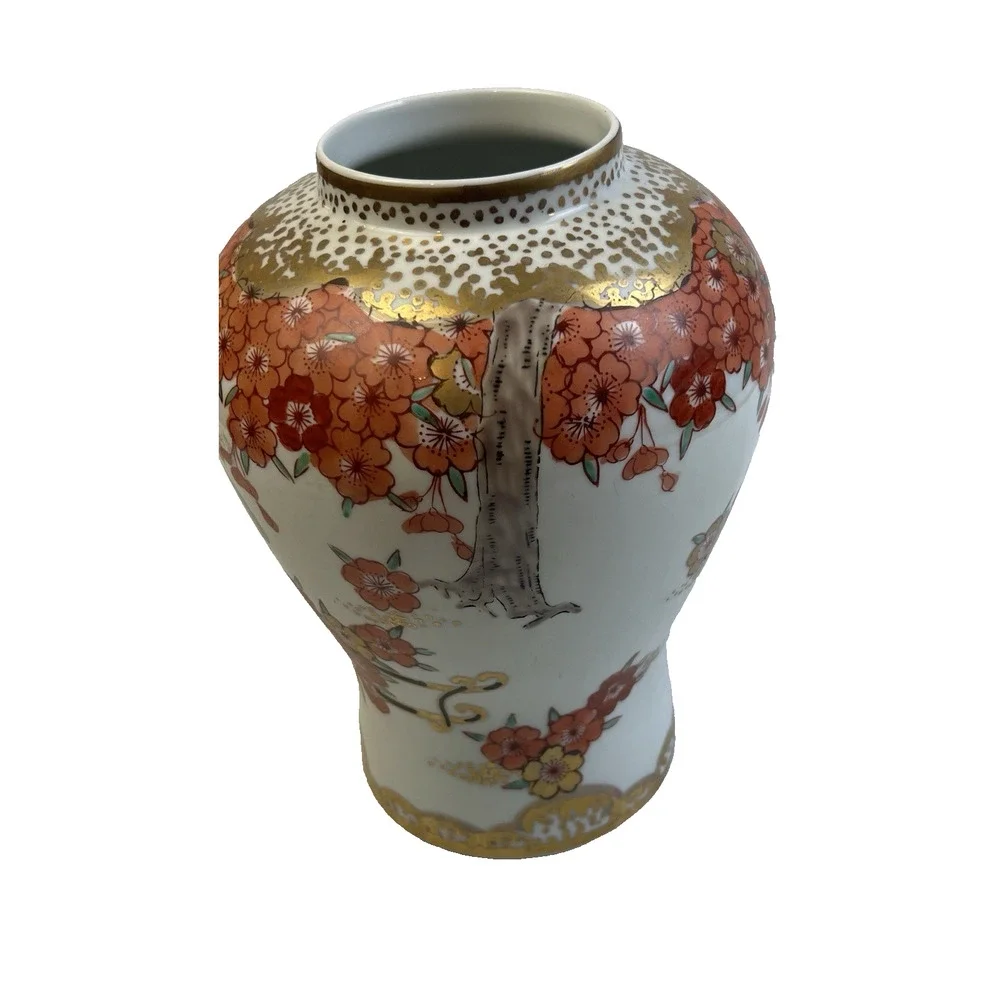 Gold Imari, Hand-painted,Andrea Sadak Vase 9